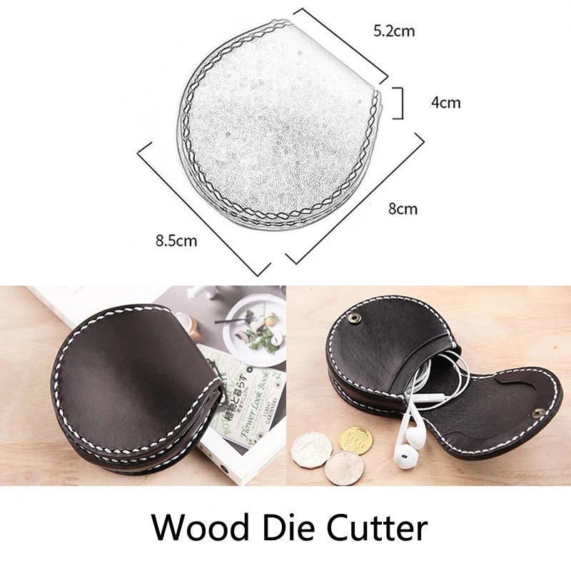 

Japan Steel Blade Rule Die Cut Steel Punch Coin Bag Cutting Mold Wood Dies for Leather Cutter for Leather Crafts