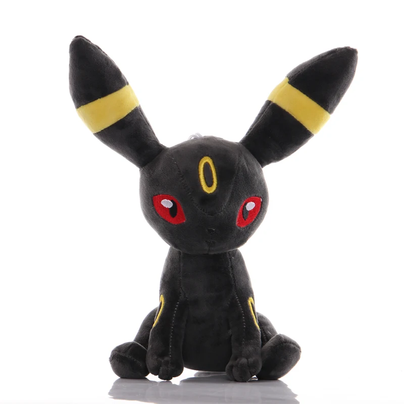 1pcs 25cm 1pcs Umbreon Plush Toys Dolls kawaii Umbreon Pendant Clip Soft Stuffed Plush Doll Peluches Gifts for Children Kids