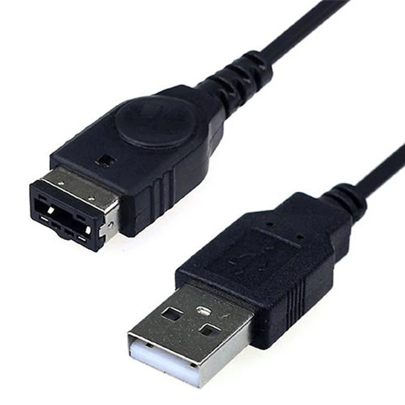 30 Pcs  Charging Cable  Black 1.2m 3.9ft USB Charger Games Accessories for DS NDS Gameboy Advance SP GBA SP