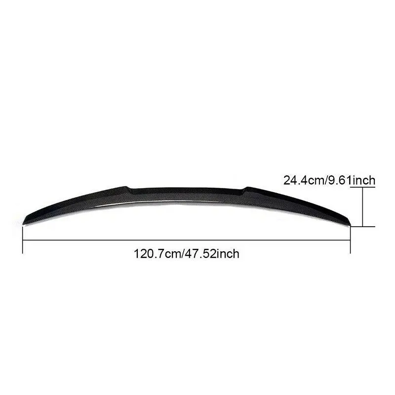 Carbon Fiber Rear Spoiler Fit  For BMW F36 428i 430i 435i 440i Gran Coupe 14-18