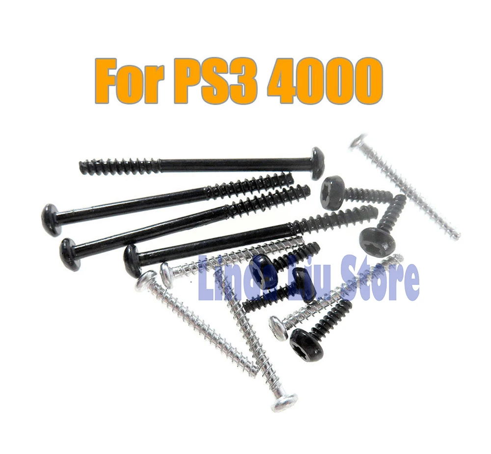 

20sets/lot high quality For PS3 Super Slim Housing Shell Screw for Playstation 3 CECH-400x 4000 Controller 20sets/lot