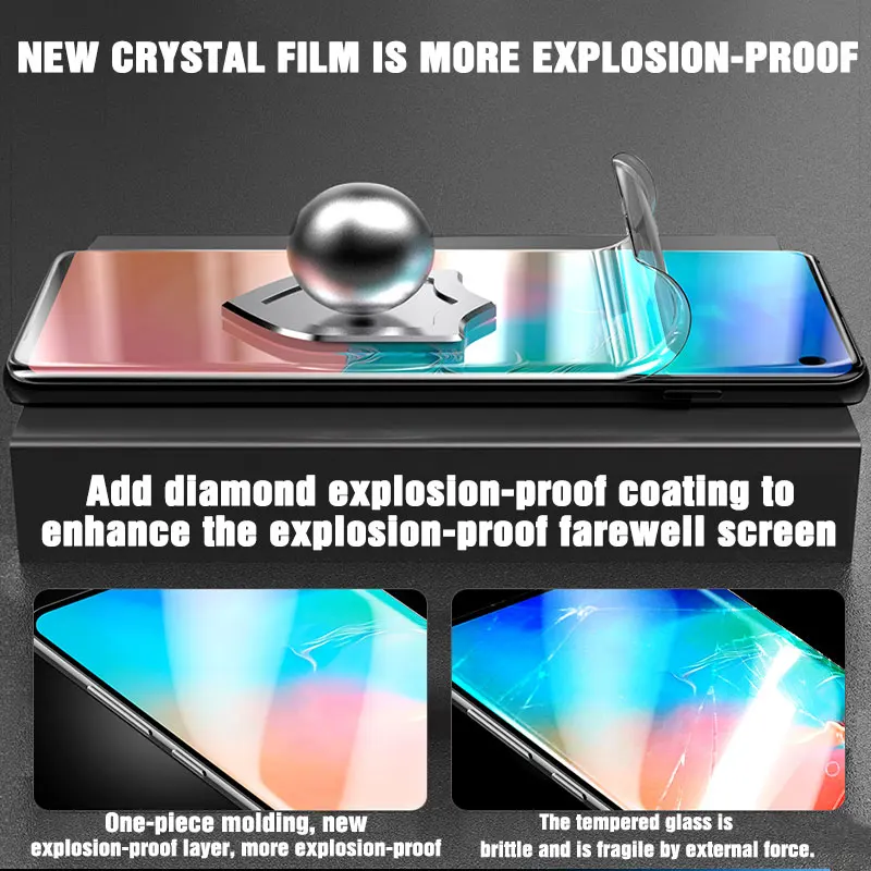 Hydrogel Film For Samsung Galaxy A30 A50 A52 A72 Screen Protector Film On A 30 50 A70 A40 A60 M20 M30 A10 A51 A71 72 A32 A12 5G