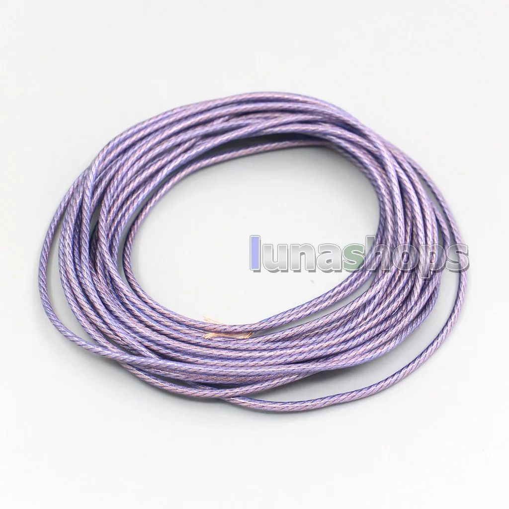 

LN007715 5m 180*0.05mm Graphene 7N OCC Copper Wire DIY Custom Earphone Headphone Single Cable Diameter 1.8mm