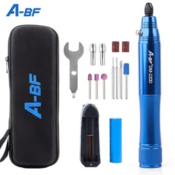 A-BF Cordless Mini Electric Drill Power Rotary Tools 3.7V Home DIY Dremel Engraving Cutting Pen Tool With Polishing Accessories