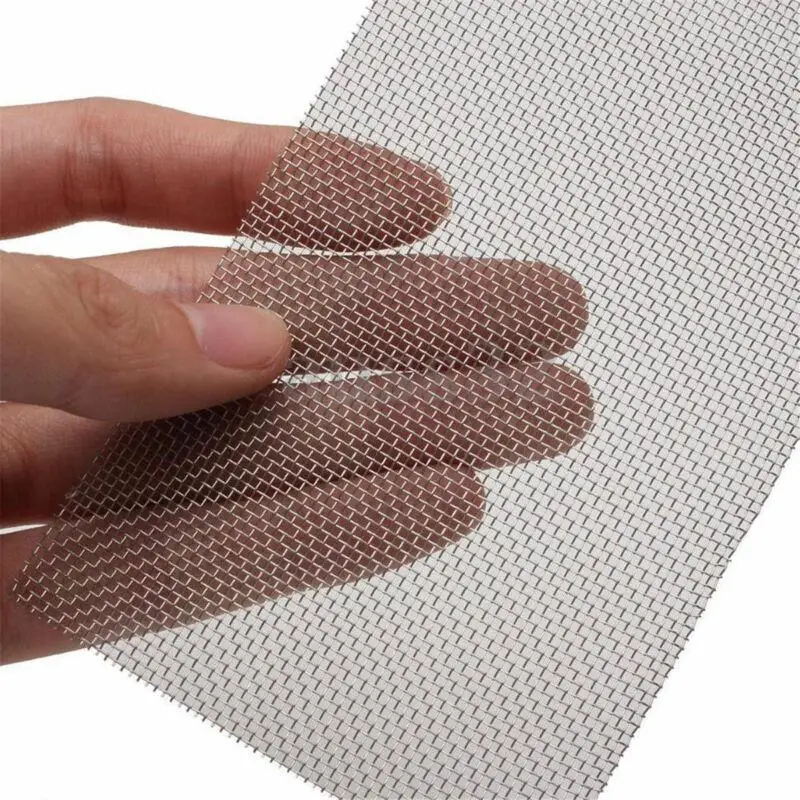 4/8/30/100/120/200/300/400/500 Mesh 15x15cm 304 stainless steel mesh filter repair fixed mesh filter woven wire mesh