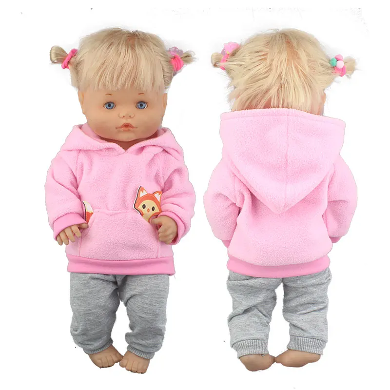 Nieuwe Leuke Vos Pakken Voor 42 Cm Nenuco Pop 17 Inch Babypop Kleding