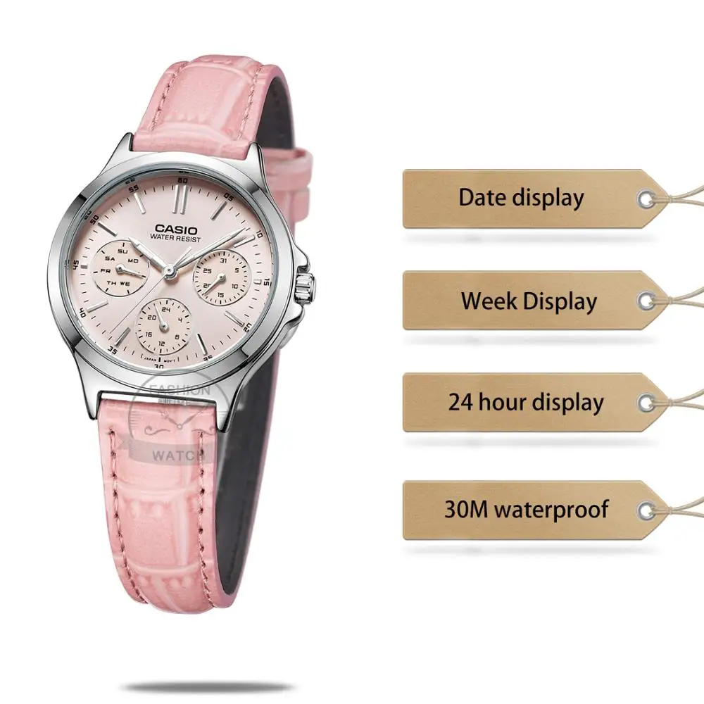 Casio watch women watches Set top brand luxury Waterproof Quartz Wrist watch Luminous ladies Clock Sport watch women reloj mujer