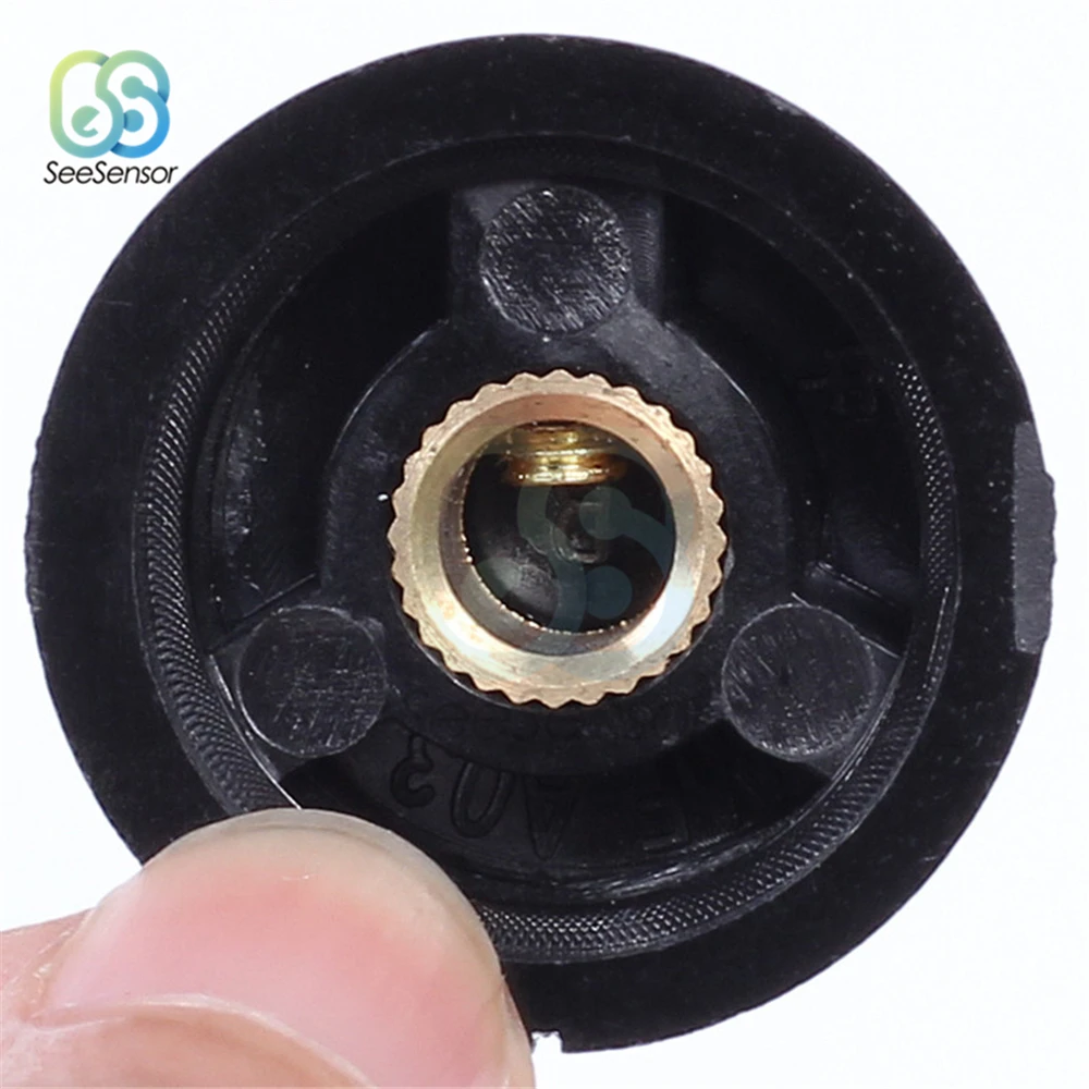 10PCS Potentiometer Knob Rotary Switch Knobs Caps for Shaft Hole 6mm Diameter MF-A01 MF-A02 MF-A03 MF-A04 MF-A05