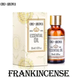 Oroaroma aceite esencial de incienso para restaurar la elasticidad de la piel, grasa de equilibrio, relajarse, eliminar el olor, aceite de incienso