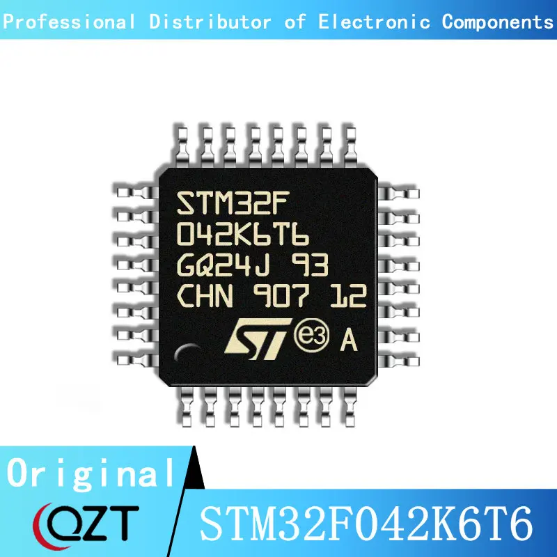 10pcs/lot STM32F042 STM32F042K6 STM32F042K6T6 LQFP-32 Microcontroller chip New spot