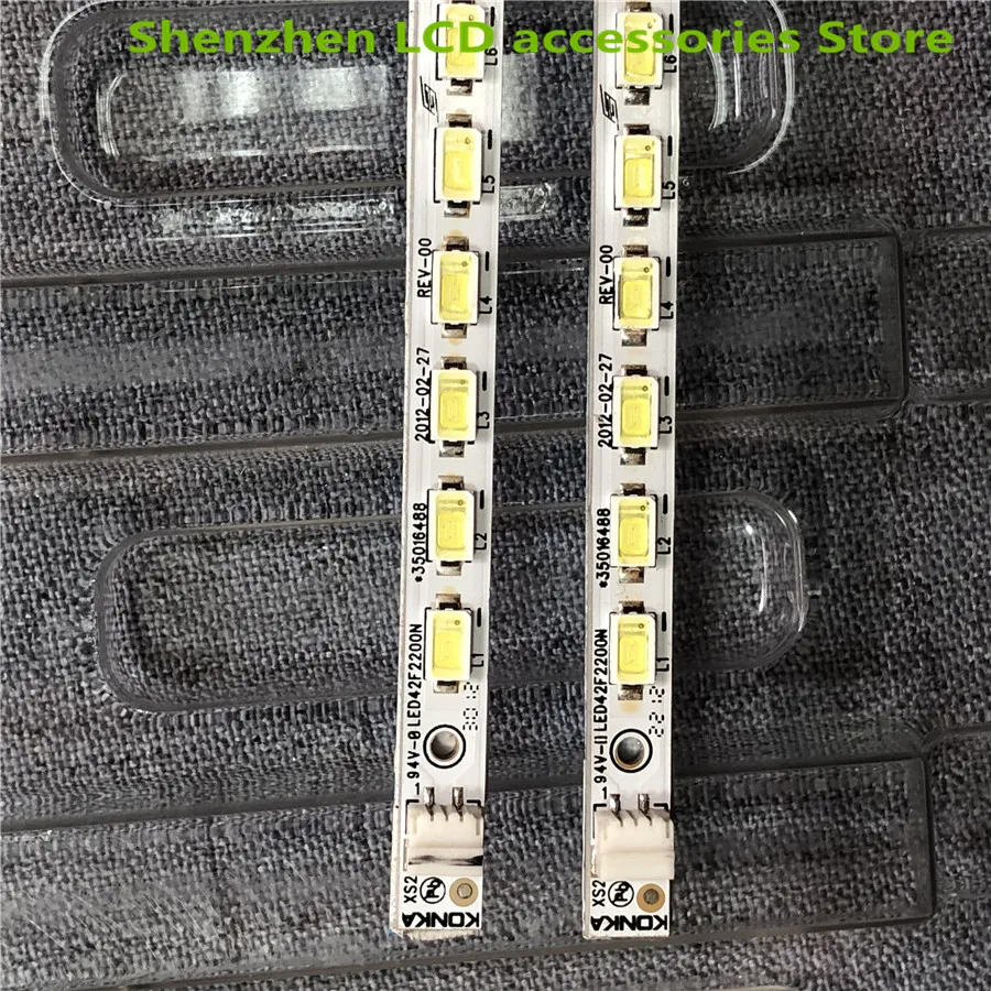 4 ピース/ロットLED42F2200N ledストリップ 35016488 35017077 1 ピース = 57LED 478 ミリメートル 100% 新