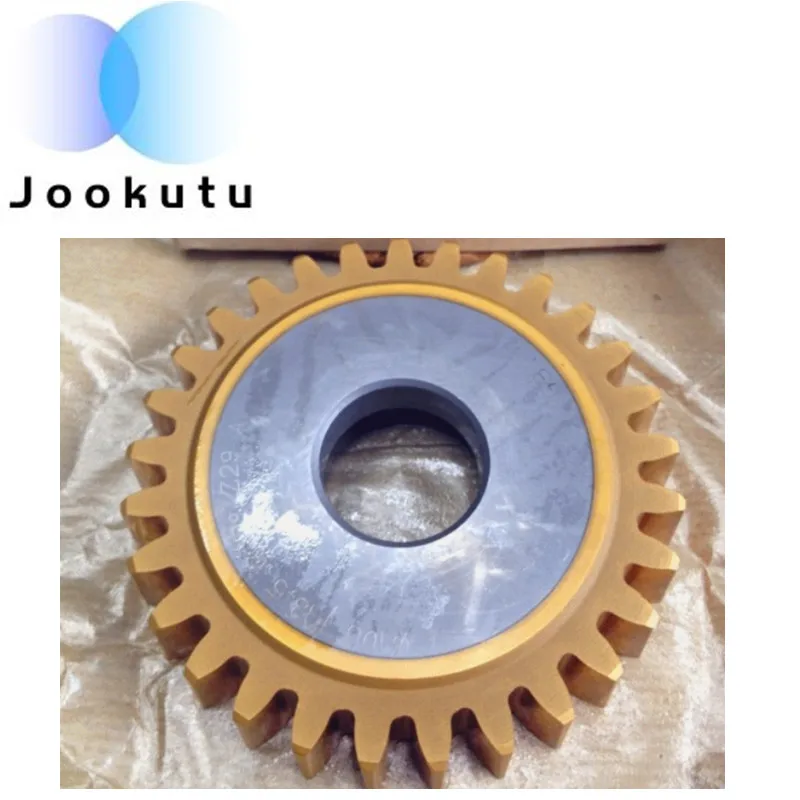 Diameter 100mm Bore 44.45mm M2.25 PA30 Coated Degree Disc Shape Straight Tooth Gear Shaper Cutter