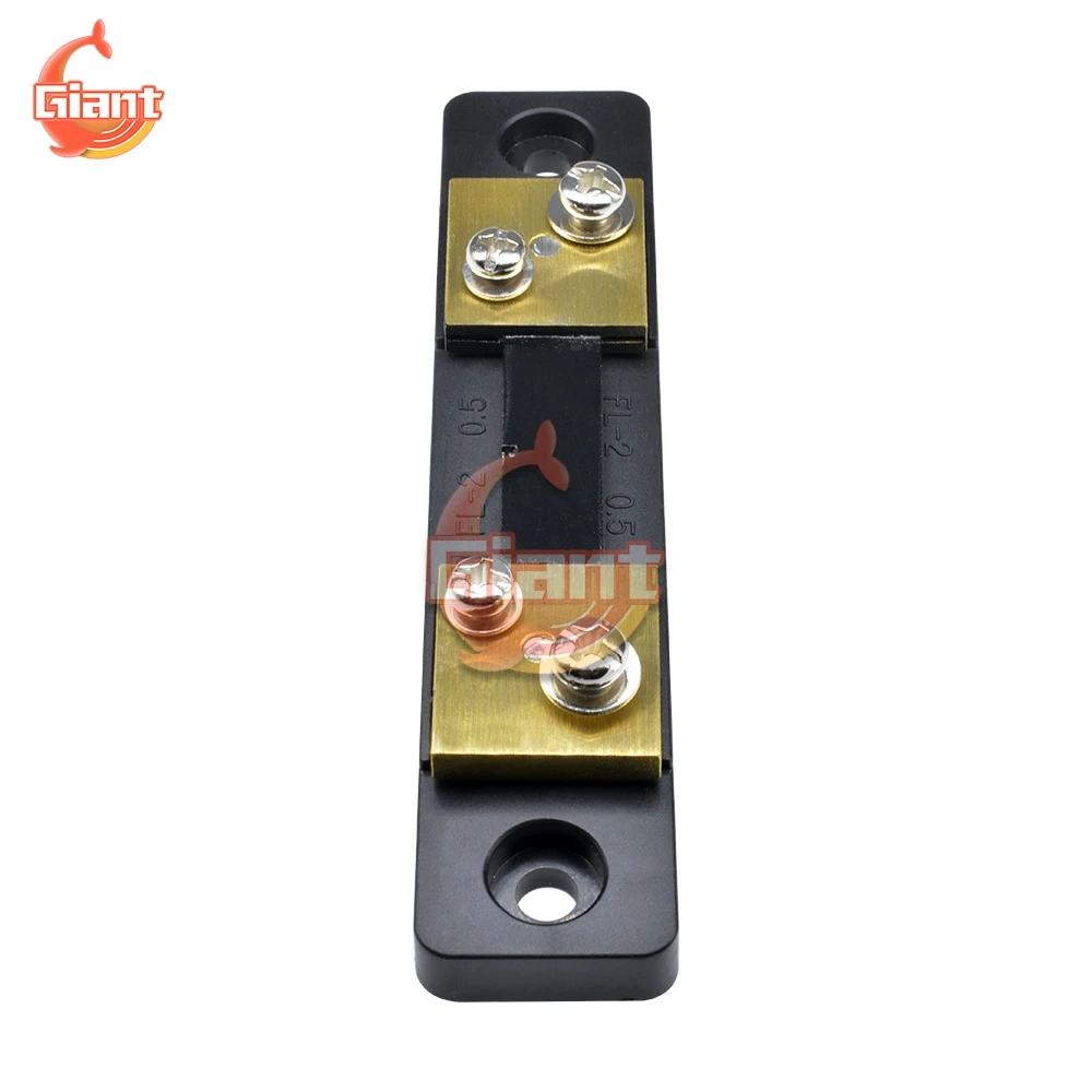 50A 75mV misuratore di corrente Shunt esterno resistenza Shunt per amperometro digitale Amp voltmetro Tester Tester wattmetro FL-2