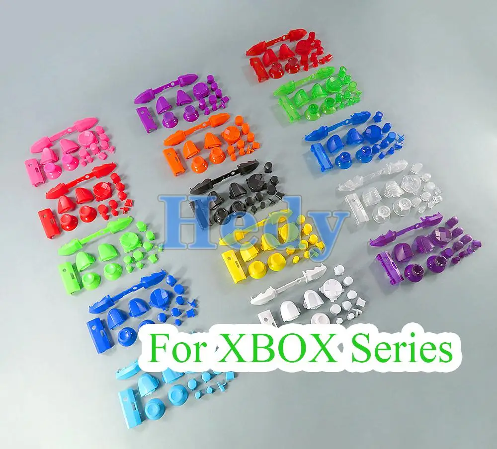 10sets Full Set LB RBumper RT LT Trigger Buttons Button Mod Kit For Microsoft Xbox XBOX Series S X Controller Analog Stick Dpad