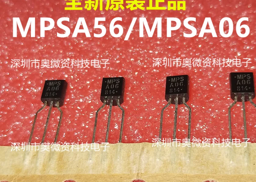 MeiMxy 50PCS/LOT  MPSA56 TO92 A56 TO-92 Transistor