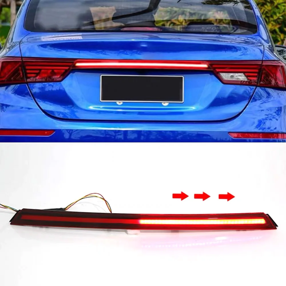 

With Running siganls!!!Taillights led connector for Kia Cerato/Forte K3 2019-2022 daylight stop light brake light Bumper Trunk T
