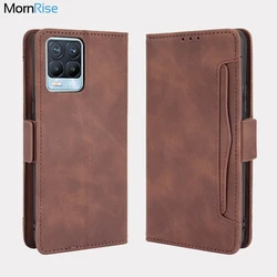 Portemonnee Hoesjes Voor Oppo Realme 8 / 8 Pro 4G Case Magnetische Sluiting Boek Flip Cover Lederen Kaart Fotohouder Tassen