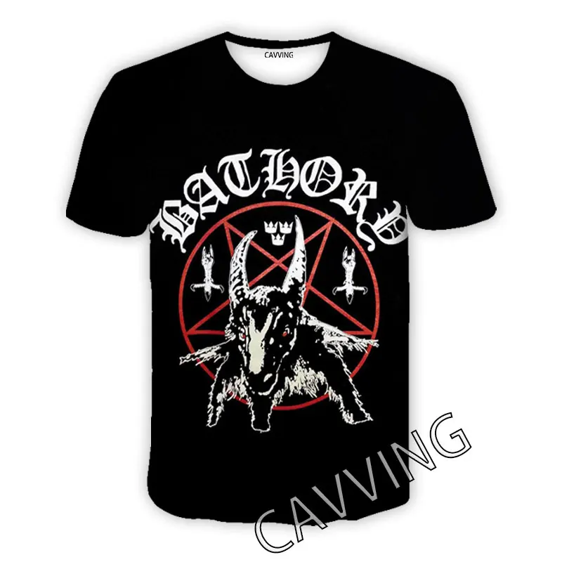 New Fashion Women/Men\'s 3D Print  Bathory Band  Casual T-shirts  Hip Hop Tshirts Harajuku Styles Tops Clothing