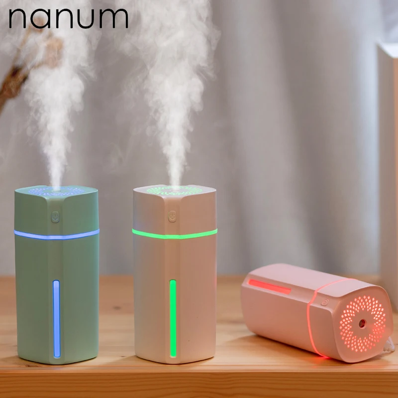 

New Aroma Essential Oil Diffuser Creative bottle Humidifier 280ml Air Purifier LED Night Light USB Mini Fogger Car Air Freshener