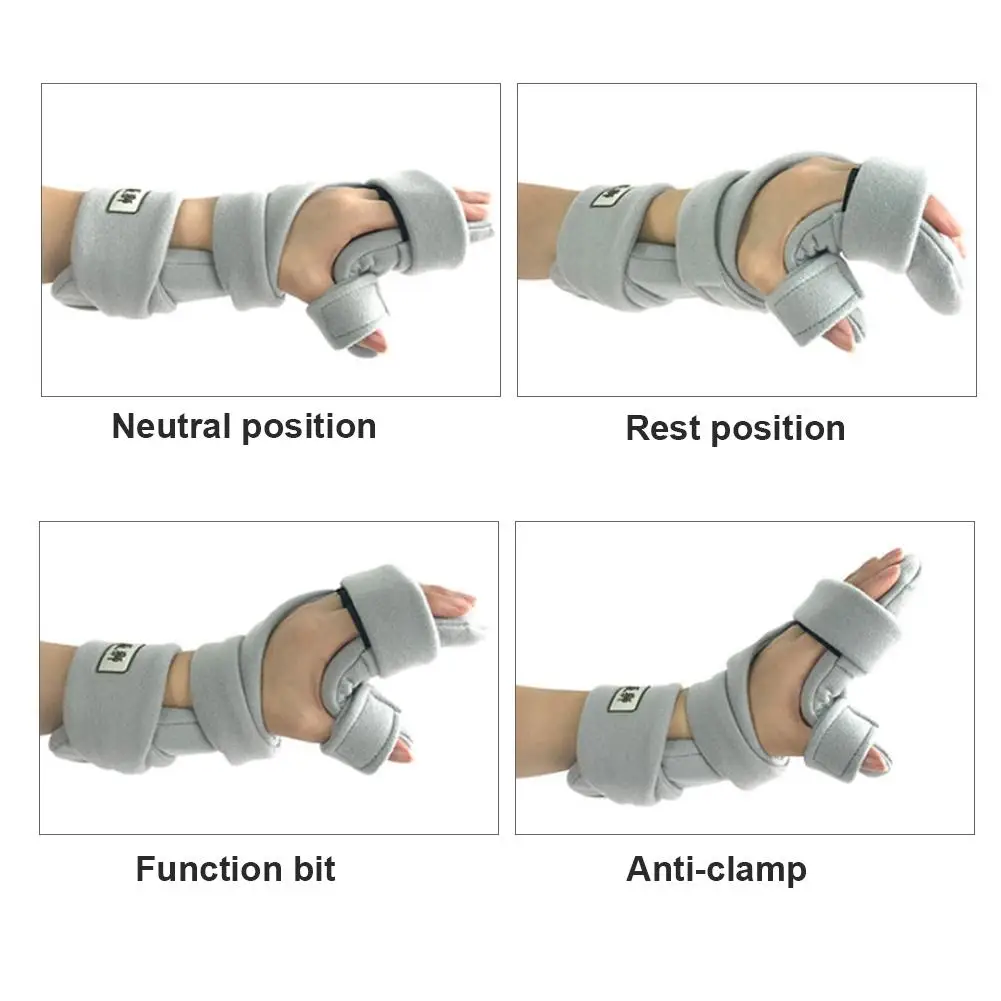 Hand Wrist Fracture Fixed Finger Corrector Splint Old People Stroke Hemiplegic Rehabilitation Training For Sprain Arthritis