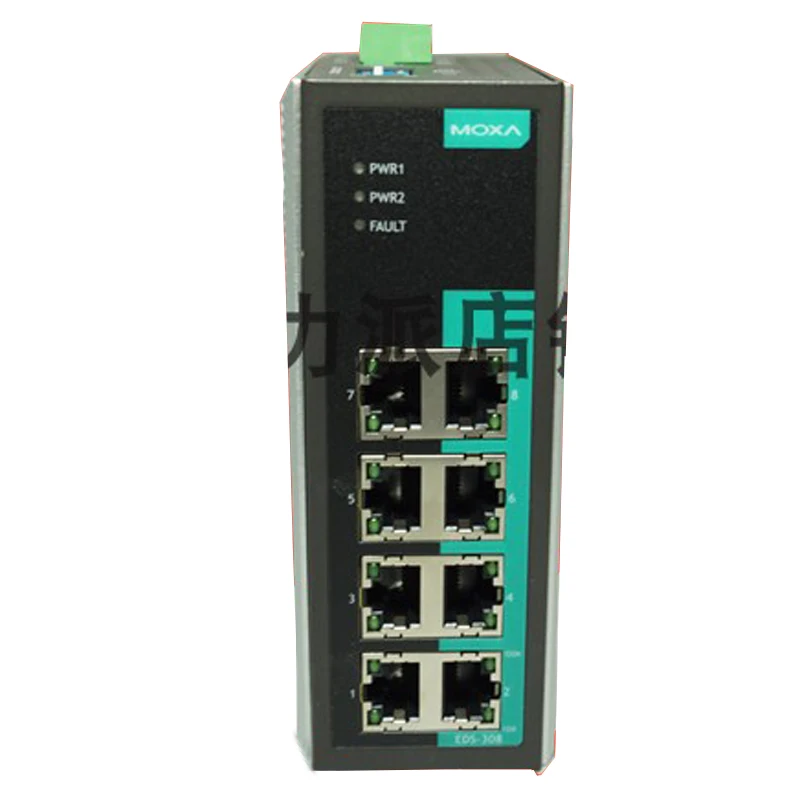 New Original Spot Photo For MOXA EDS-508A-T Wide Temperature Network Management Type 8-Port Redundant Industrial Ethernet Switch