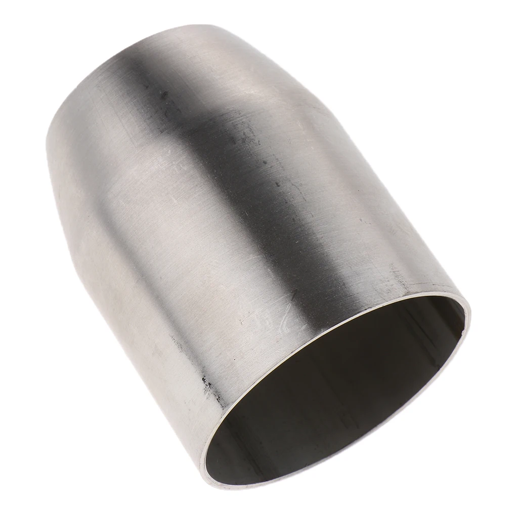 2.0 to 1.5 inch / 51mm to 38 mm Motorcycle Exhaust Pipe Adapter Reducer Connector Joining Sleeve for Suzuki Exhaust Reducer Pipe