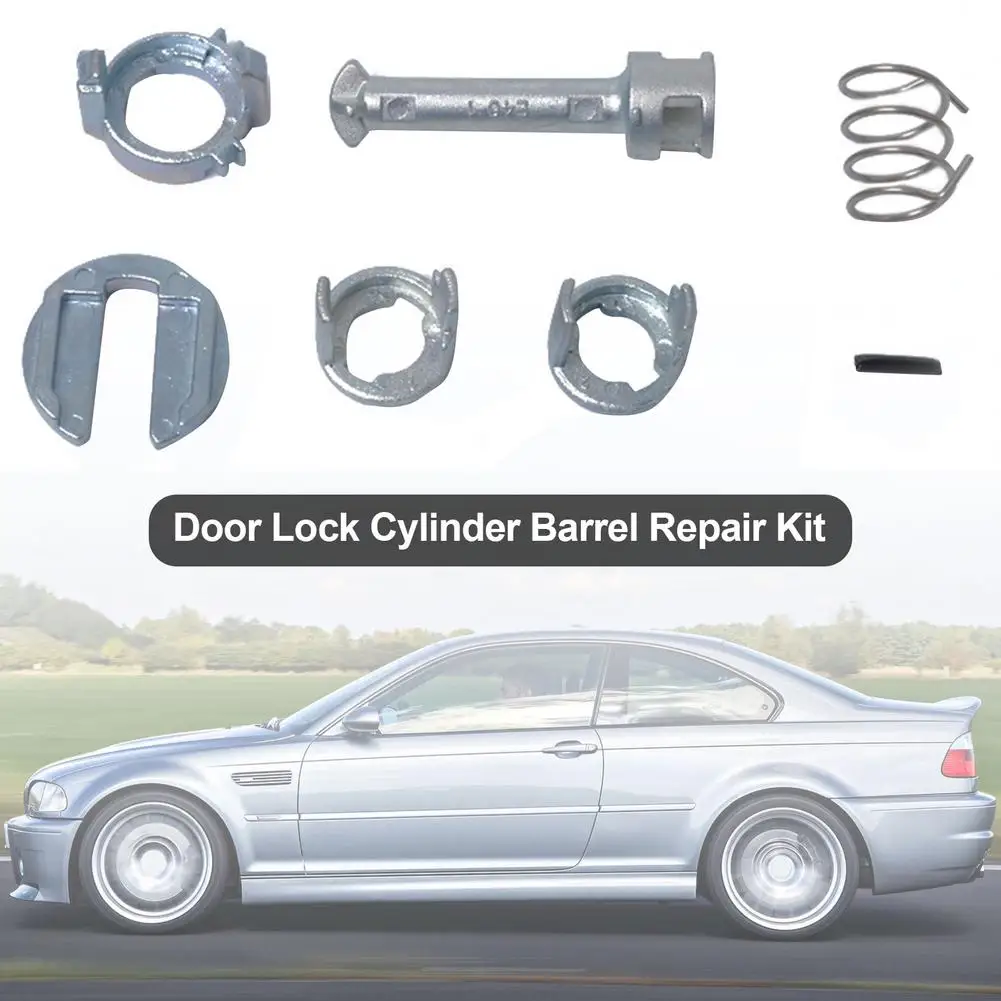 Door Lock Cylinder Barrel Repair Kit for BMW E46 325i 330i