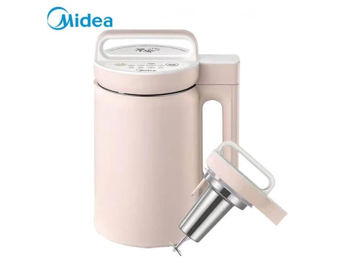 Midea home mini Soymilk Maker Household auto Electric Soymilk machine DJ10B-E101 1L 220V Electric soya milk grinder juicer pink