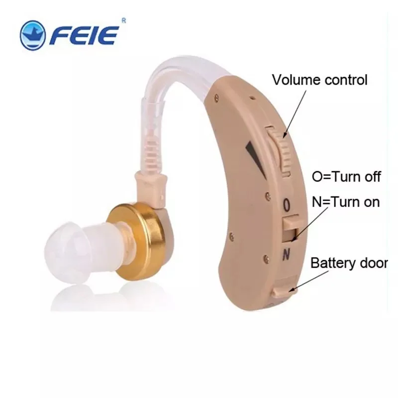 High-Power Convenient Hanging Ear Hearing Aid, Non-Rechargeable, Elderly Deaf Hearing AidS Earphone Volume Amplifier