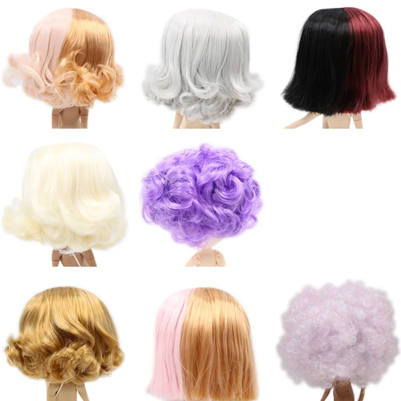 RBL ICY DBS Blyth Doll Scalp Bob hair short Wigs Including the hard endoconch series.51 ob24 anime girl