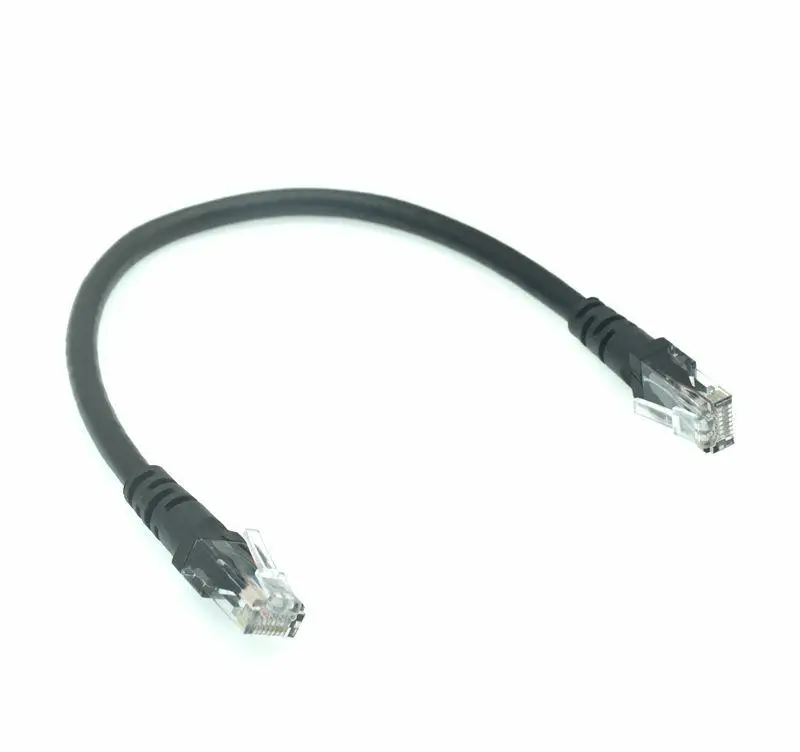 CAT 6 10cm 30cm 50cm 0.1m 0.3m 0.5m CAT6e UTP Ethernet Network Cable Male to Male RJ45 Patch LAN Short Cable