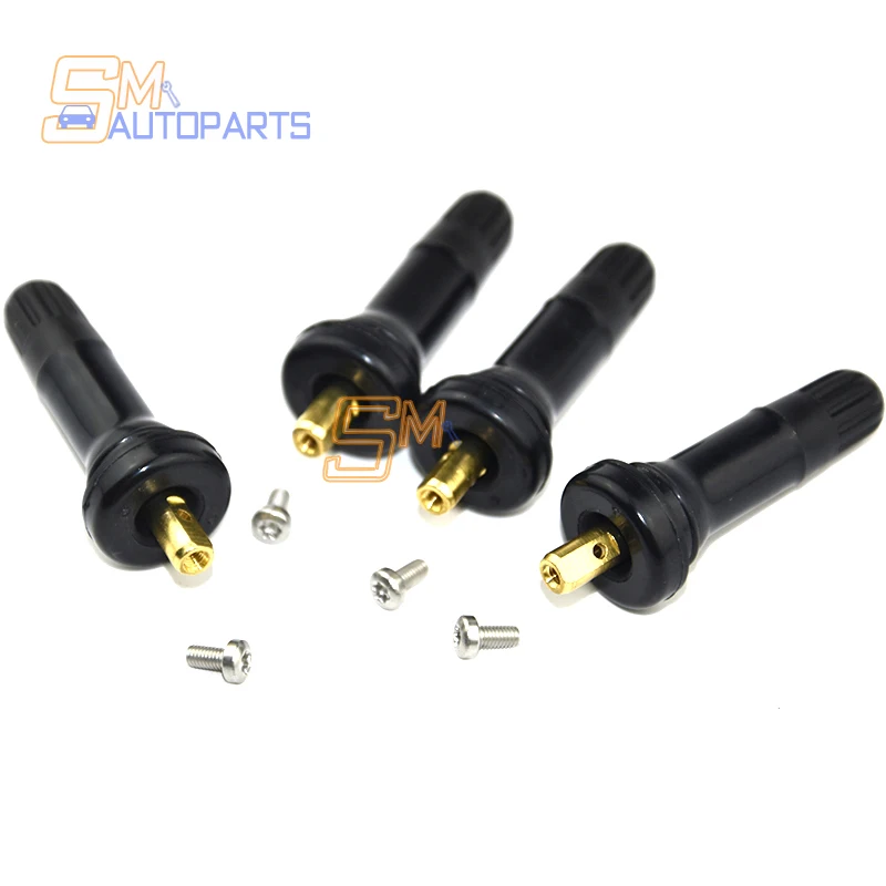 4Pcs Tire Pressure Monitoring System TPMS  Anti-explosion Snap In Tire Valve Stems Snap In Tire Valve Stems for Buick Chevrolet