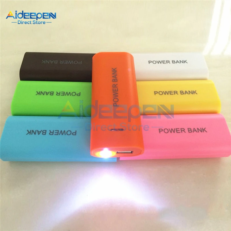 5600mAh 2X 18650 USB Power Bank ładowarka Case DIY Box dla iPhone dla inteligentnego telefonu MP3 elektroniczne mobilne ładowanie DC 5V 1A