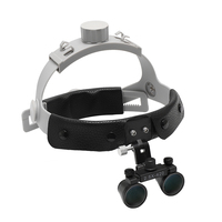 Binocular 2.5X 3.5X Dental Head Magnifier Medical Magnifying Glass Dentist Loupe Light Oral LED Headlight Dental Loupe