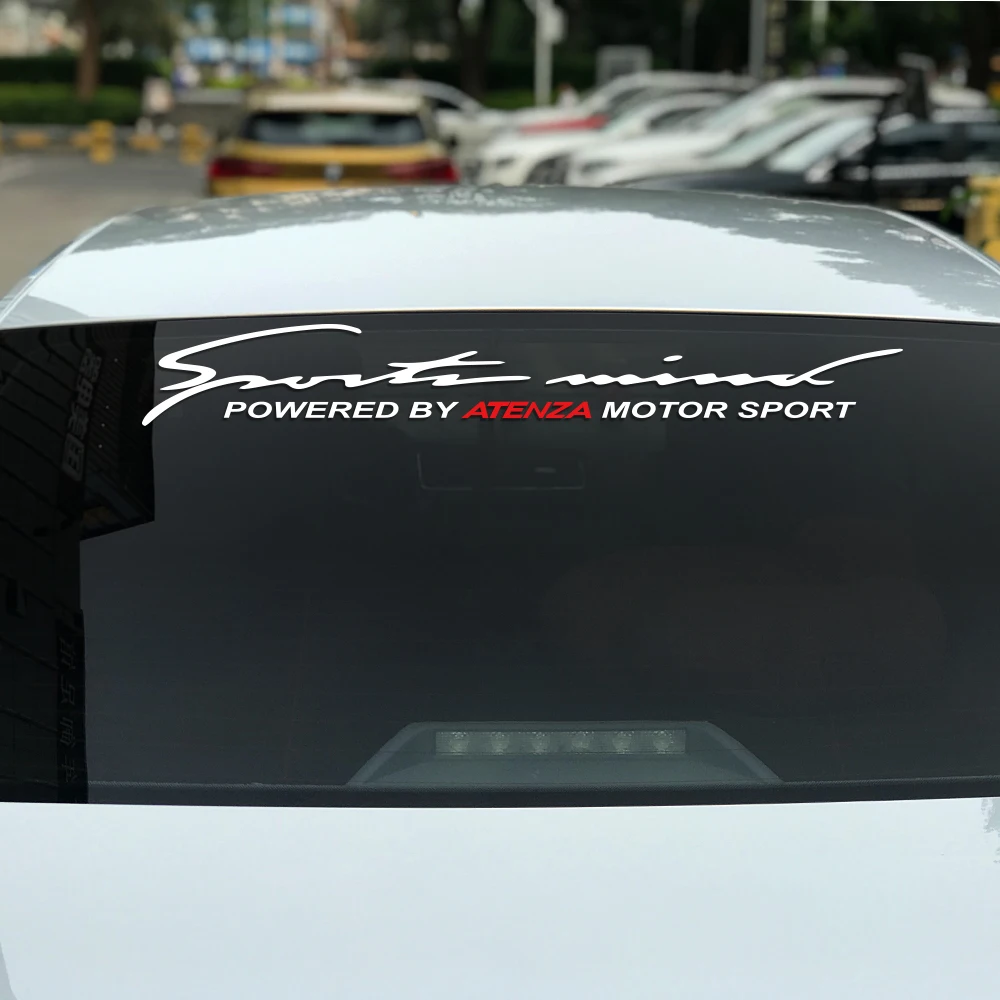 Car Windshield Stickers For Mazda Demio mx-5 Premacy 2 3 6 Atenza Axela cx-3 cx-5 cx-9 cx-30 MPS MS Skyactiv Car Accessories