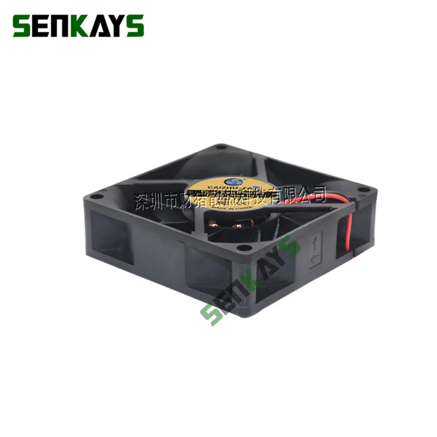 듀얼 볼 베어링 7020 70MM 70*70*20MM DC 5V 12V 24V 냉각 팬 컴퓨터 CPU 냉각 팬 케이스 냉각 팬 2pin