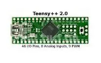 Teensy 2.0 + USB AVR Development Board For Keyboard Mouse ISP U Disk Test Board AT90USB1286 Module