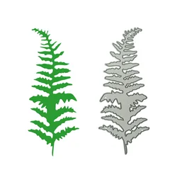 Die Cutter Fern Leaf Grass Plant Pattern Cutting Stencil For Scrapbooking DIY Clip Art Work Card Decorating Paper Stencil Mold