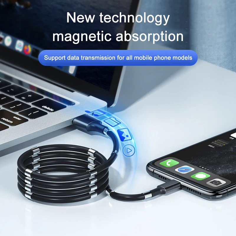 5A Magic Absorption Silicone Fast Charging Sync Cable USB 3.0 to Type C Micro Data Wire Cord Charger Cabo for Huawei Mate 50 40