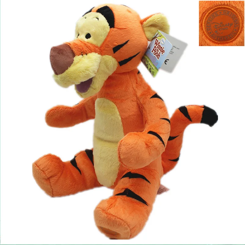 

Free Shipping 40cm Winnie The Pooh Friend Tigger plush toy 15.7'' Cartoon Tiger animal stuffed soft Kids doll for birthday gift