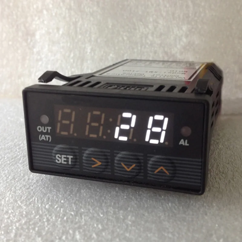 QB-T7100 Size 48*24mm Programmable Digital PID Temperature Controller Alarm Output Relay White