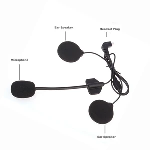 Freedconn-Motocycle T-Com Bluetooth-Helm, Interphone-Mikrofon, Kopfhörer-Headset, Clip-Mount 10 Hauptverkaufskabinenmikrofon - №8