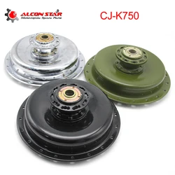 Alconstar- Silver/Black/Green Color Motorcycle Wheel Rim Hub for CJ-K750 for Dnepr Ural M1M for BMW R12 R50 R71 R72 Wheel Hub