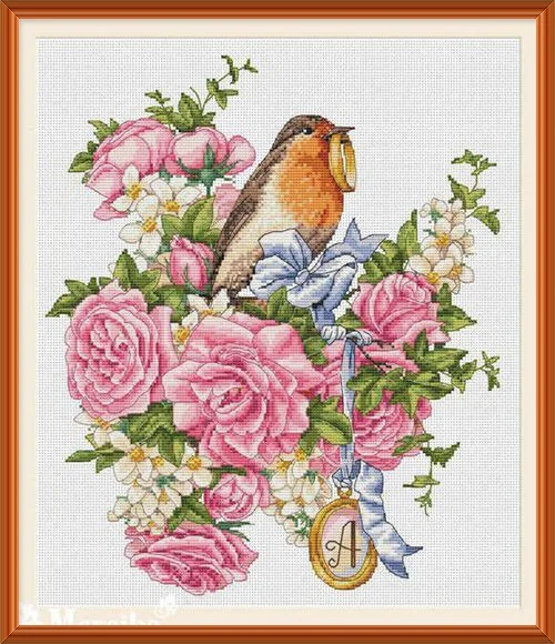 

HH Gold Collection Counted Cross Stitch Kit, RS Cotton with Cross Stitch, K-27