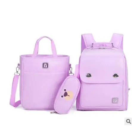 Japan School Backpack for girls kid Orthopedic backpack book bag Children PU Japanese School backpack Kids school backpack Bags