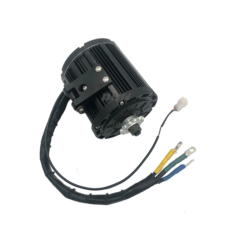 QS138 70H 3000W Peak 8KW QS Mid-Drive Motor Kits with FarDriver ND72450,Accelerator Pedal Throttle,DKD Display