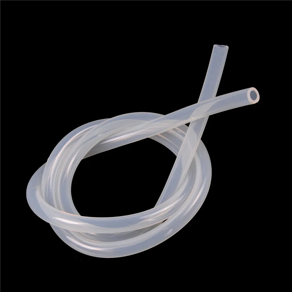 1Meter  5x7mm 5x8mm 6x8mm 6x9mm 8x10mm Food Grade Transparent Silicone Rubber Hose Flexible Silicone Tube Air Pump Line For Fish