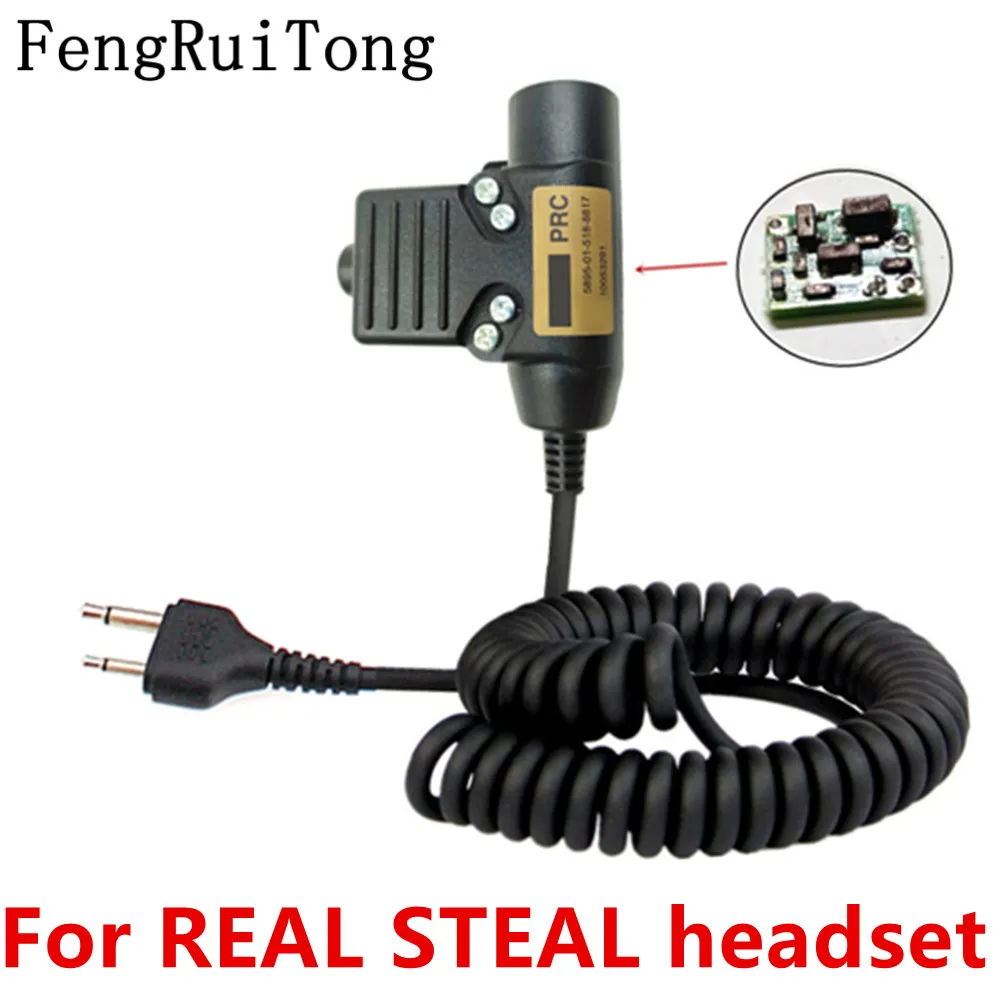 

Tactics U94 PTT AMPLIFIED version for Icom IC-F3 SL25 V8 for REAL STEAL headset Nexus 3M comtacs/MSA Dynamic MIC headset u94 PTT