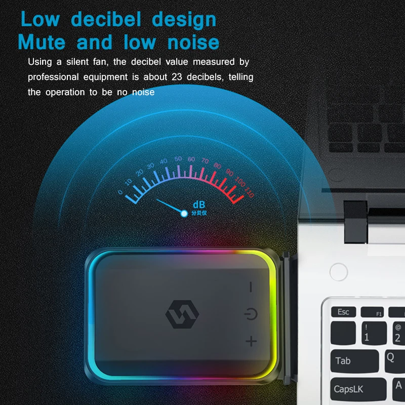 SOVAWIN مبرد الكمبيوتر المحمول USB الهواء استخراج الكمبيوتر المحمول انخفاض درجة الحرارة مروحة فراغ المبرد السريع المبرد سرعة قابل للتعديل محول