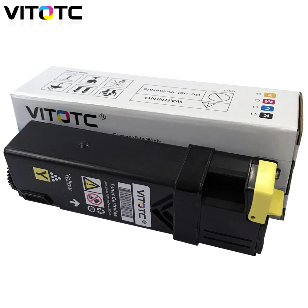 Kompatibel Xerox 106R01601-106R01604 KCMY untuk Phaser 6500 WorkCentre 6505 Kartrid Toner Hasil Tinggi 3000 Halaman 4 Pak
